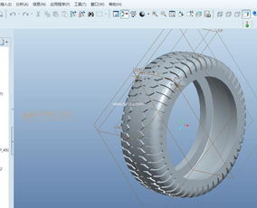 汽車輪胎建模