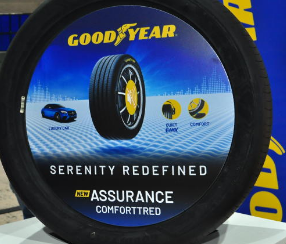 固特異保證ComfortTred亮相