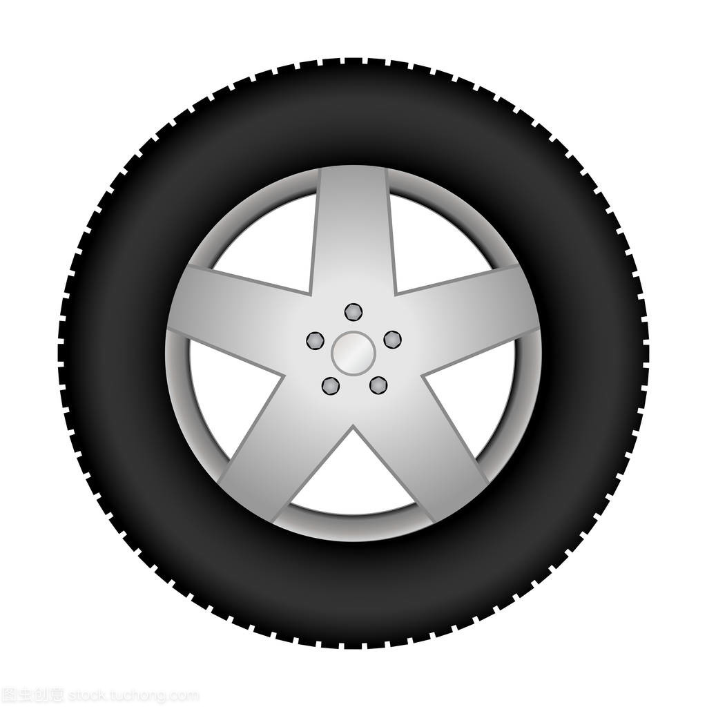 汽車輪胎在合金輪子
